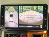 【パノラマモニター】専用のカメラにより、上から見下ろしたような視点で360度クルマの周囲を確認することができます☆死角部分も確認しやすく、狭い場所での切り返しや駐車もスムーズに行えます。