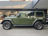 台形のホイールアーチはJEEP車共通のデザインになっております。