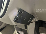 ETC車載器付きです。高速道路の料金所もスムーズに通過できます。