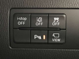 運転席回りのスイッチで安全装備のON/OFFも簡単に!