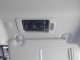 ETC車載機は専用ボックスにてバイザー裏に隠れて装着されております。