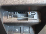 ETC車載器付きです。高速道路の料金所もスムーズに通過できます。