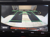 車庫入れもお任せのバックカメラ付き!