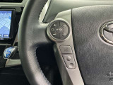 ステアリングスイッチ装備!運転しながら手元でオーディオの操作などができます。