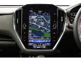 縦長の11.6インチ大型モニターナビを搭載。画面が大きいので地図も見やすいです。Bluetoothオーディオやアップルカープレイ、ハンズフリー通話機能にフルセグTVなどを搭載。