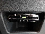 ETC車載器付きです。高速道路の料金所もスムーズに通過できます。