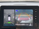 アラウンドビューモニター付です。上から丸見え、車庫入れも安心!