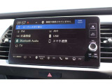 純正コネクトナビでBluetoohオーディオ、TV、USBに入力が楽しめます。