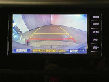 バックギアに入れると、このように後方が映し出されます!最終確認はご自身の目と耳で必ず行ってください!安全第一で!
