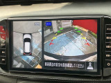 アラウンドビューモニター装備。前後左右4つのカメラから解析した、まるで上から車を見たような画像が映し出され、車の死角や駐車場の線も確認ができるようになります。日産の先進装備の1つです。