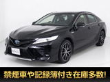★トヨタ カムリ WS★★禁煙車★BSM★レーダークルーズ★LDA★★プリクラッシュ★クリアランスソナー★★セーフティセンス★ハーフレザー★★AC100V★オートマチックハイビーム★