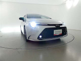 LEDヘッドライトです。デザイン性がよくとても明るいので、夜間の走行や悪天候でも安心です。しかも長寿命!