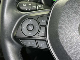 ステアリングスイッチ装備!運転しながら手元でオーディオの操作などができます。