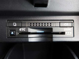 ETC車載器付きです。高速道路の料金所もスムーズに通過できます。