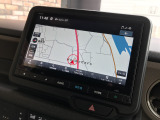 純正ナビが搭載されています。初めての道も安心ですね。Bluetooth接続可能!