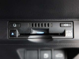 ETC車載器付きです。高速道路の料金所もスムーズに通過できます。