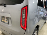 視認性がいいテールランプ。後続車にも存在をアピール。