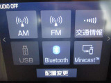 AM、FMラジオ、交通情報、USB、Bluetooth装備しています♪