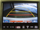 バックガイドモニターで、後方を確認しながら安心して駐車することができます。運転初心者も熟練者も必須の機能ですよ!