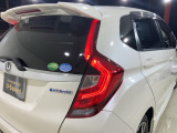視認性がいいテールランプ。後続車にも存在をアピール。