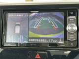 アラウンドビューモニター、駐車中の車を空から見下ろしているかのような映像で表示し、駐車をアシストします