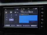 地デジ対応、フルセグデジタルTV放送が視聴できます。
