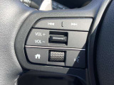 【ステアリングスイッチ】運転中、前方から目線をそらすことなく、オーディオ等の操作が可能な便利機能!安心&快適なドライブを演出してくれます♪