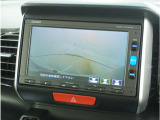 ◆バックカメラ◆リバースにするだけで映ります、後方の安全確認や、狭い駐車場での車庫入れ、雨の日や夜間など視界の悪い時に便利です!安全にバックする為には欠かせない装備です。