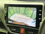 【バックカメラ】駐車時に後方がリアルタイム映像で確認できます。大型商業施設や立体駐車場での駐車時や、夜間のバック時に大活躍!運転スキルに関わらず、今や必須となった装備のひとつです!