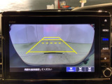 リアカメラ付で、後方をナビ画面で確認。車庫入れも安心です。もちろん、バックギアと連動しています。