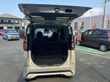 みんなで出かけても荷物はちゃんと積めちゃいます。お買い物やお出掛けに便利ですね♪