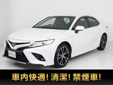 ★トヨタ カムリ WSレザーパッケージ★★禁煙車★JBLサウンド★BSM★HUD★黒革★★シートヒーター★レーダークルーズ★★衝突軽減★メーカーオプションSDナビ★★クリアランスソナー★LDA★18インチAW★