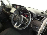 視界も広々で見晴らしの良い運転しやすいコックピットです。