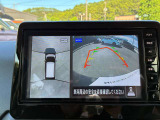 アラウンドビューモニター付で左側側面も見えるので縦列駐車も安心です!