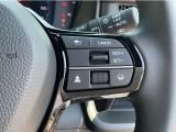 Hondaセンシングの機能のひとつ、アダプティブクルーズコントロール付!アクセルから足を離しても設定したスピードと前車との車間を保ち走行してくれます!車線維持もアシスト☆高速道路で疲労軽減ですね☆