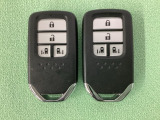 スマートキー付きですからドアロックの開閉およびエンジンスタートが楽々です。電動スライドドアの開け閉めもボタンで操作できます。スペアキーも同じものを用意しております。