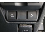 ■AC100V電源■ 車の中で、コンセントが使えます。便利ですね。