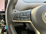 ハンドル左側のスイッチでオーディオの操作が可能なので、運転中でも楽に調整できます(^^♪