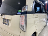 視認性がいいテールランプ。後続車にも存在をアピール。