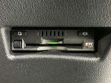 高速道路をスイスイッと通過の『ETC』付き!ETCカードをお持ちでない方は、トヨタETCカードもございますので、ご相談下さいね!