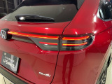 視認性がいいテールランプ。後続車にも存在をアピール。
