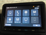 純正ナビが搭載されています。初めての道も安心ですね。Bluetooth接続可能!