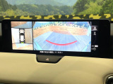 【360&deg;ビューモニター】専用のカメラにより、上から見下ろしたような視点で360度クルマの周囲を確認することができます☆死角部分も確認しやすく、狭い場所での切り返しや駐車もスムーズに行えます。