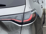 特徴的なデザインで後方からの確認しやすいLEDリアコンビネーションランプ