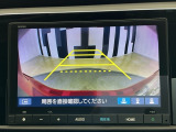 バックカメラ付きで後方の確認も安心です!スムーズな駐車・車庫入れをサポートいたします!