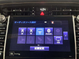 フルセグテレビ、DVD、CD、ブルートゥースオーディオなどが楽しめます。