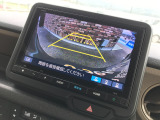 リアカメラがついているので、駐車や後進の際にとても便利です♪