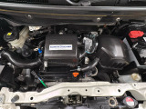 ホンダスタッフがしっかり整備して保証付きにてお渡し致します。エンジンルーム&室内ルームともにクリーニング済みで清潔です。快適なドライブをお楽しみください。