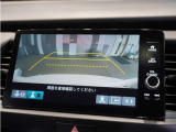 【バックカメラ】後退時も安心。リバース連動で画面が切り替わるのでとっても便利。