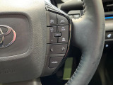 【レーダークルーズコントロール】高速道路での長距離走行が楽に!!自動で速度を保つクルーズコントロールが、衝突軽減システムと連携し、前方の車両を感知して車間を保つように速度調節してくれます!!